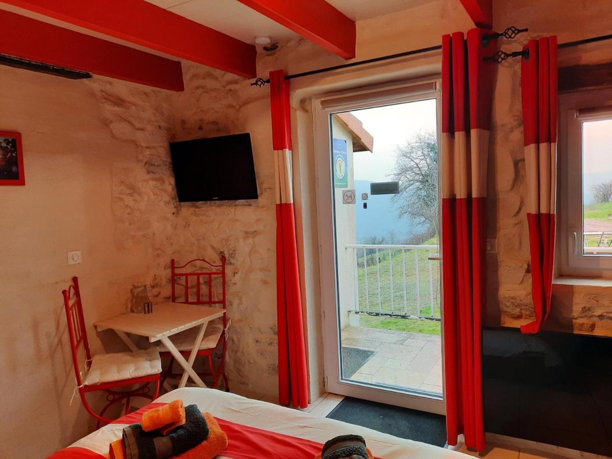 L'Echappee Tremoussante Bed & Breakfast Saint-Barthelemy-de-Vals Exterior photo